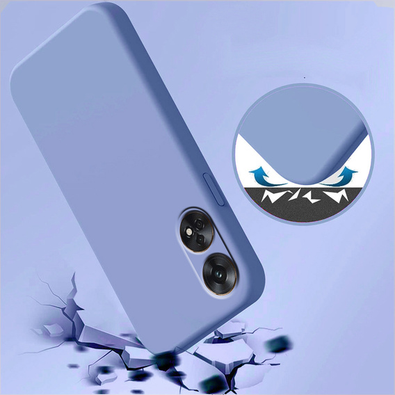 Case for Oppo Reno8 T, Silicone Lite, purple