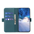 Flip case for Xiaomi Redmi Note 13 5G, BINFEN Wallet, green