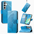 Butterfly flip case for Samsung Galaxy A37 5G, blue