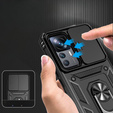 Case for Xiaomi 12T 5G / 12T Pro 5G, CamShield Slide, black