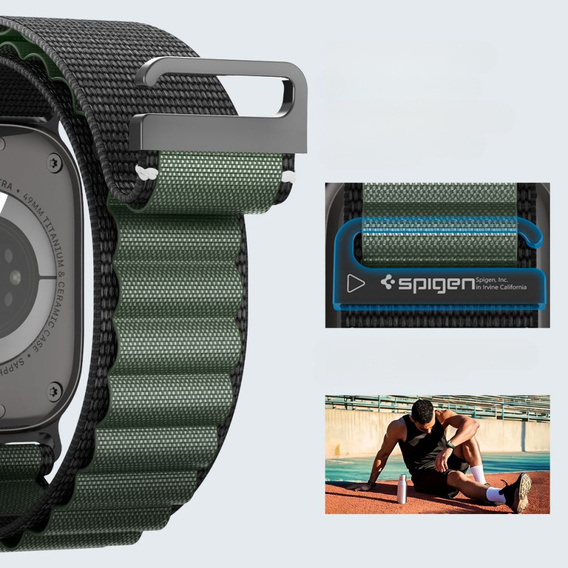 Spigen WBF1 Band for Apple Watch 8/9/10/11/SE/Ultra 1/2 (44/45/46/49 mm)