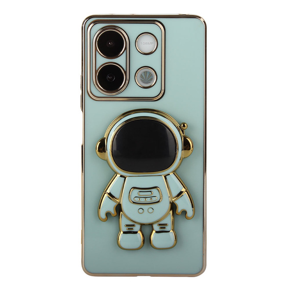 Case for Xiaomi Redmi Note 13 5G, Astronaut, green + 9H Tempered Glass