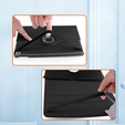 Case for iPad 10.9 2022 10 Gen TB330FU 10.95", Rotating 360, black