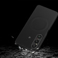 Case for Sony Xperia 1 VI, Leather Hybrid MagSafe, black