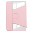 Keyboard case for Lenovo Tab M11, Rotary 360° Leather, pink