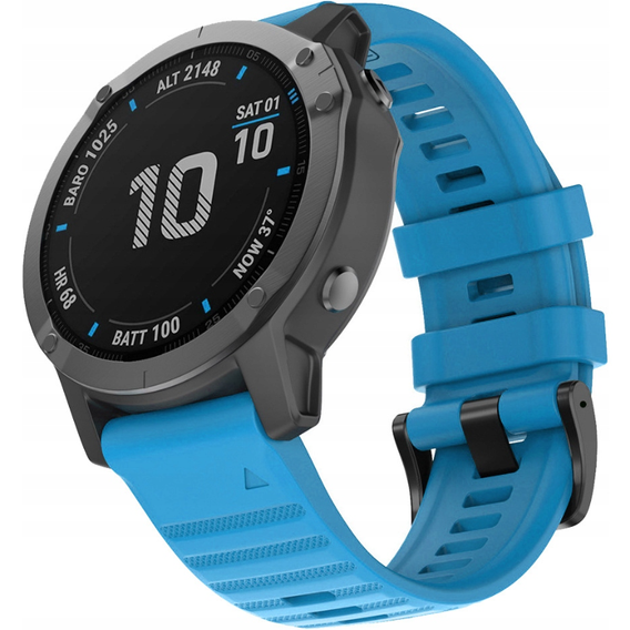 QuickFit Silicone Strap for Garmin Fenix 26mm