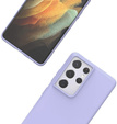Case for Samsung Galaxy S21 Ultra, Silicone Lite, lavender
