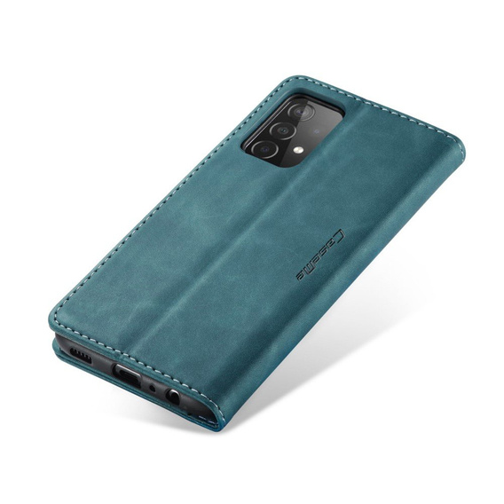 CASEME case for Samsung Galaxy A52 / A52s, Leather Wallet Case, blue