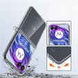 Case for Motorola Razr 50 Ultra, Fusion Hybrid, transparent