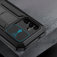 Armored case for Samsung Galaxy S25+ Plus, R-JUST, black