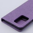 Flip case for Motorola Moto G54 5G, Butterfly, purple