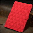 Case for Lenovo Tab M10 Plus 10.6 Gen 3 TB-125F TB-128F, Classic, with space for stylus, red