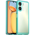 Case for Xiaomi Redmi 13C / Poco C65, Fusion Hybrid, transparent / blue