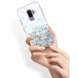 Case for Samsung Galaxy S9+ Plus, Glittery, transparent