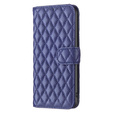 Flip case for Samsung Galaxy M15 5G, Wallet, BINFEN COLOR, blue