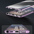 Case for Samsung Galaxy S25 Ultra, Magnetic Dual Glass, purple