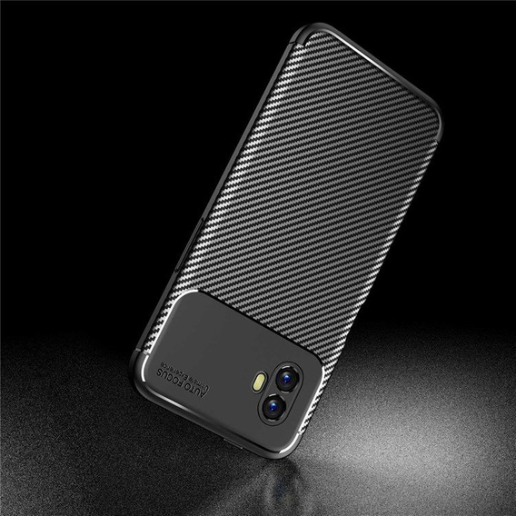 Case for Samsung Galaxy Xcover 6 Pro, Carbon Gel, black