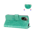Flip case for Realme C67, Mandala, green