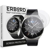 3x ERBORD hydrogel film for Huawei Watch GT 3 Pro 46mm