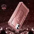 Armored case for iPhone 11, Dexnor Full Body, pink rose gold