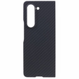 Case for Samsung Galaxy Z Fold5 5G, Aramid Fiber Cover, black