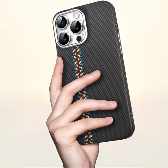 MagSafe's iPhone 15 Pro Max Case, Carbon Fiber, black