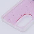 Case for Oppo A58 4G, Glittery, pink
