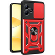 Case for Realme C51, CamShield Slide, red