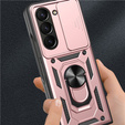 Case for Samsung Galaxy Z Fold5 5G, CamShield Slide, pink rose gold