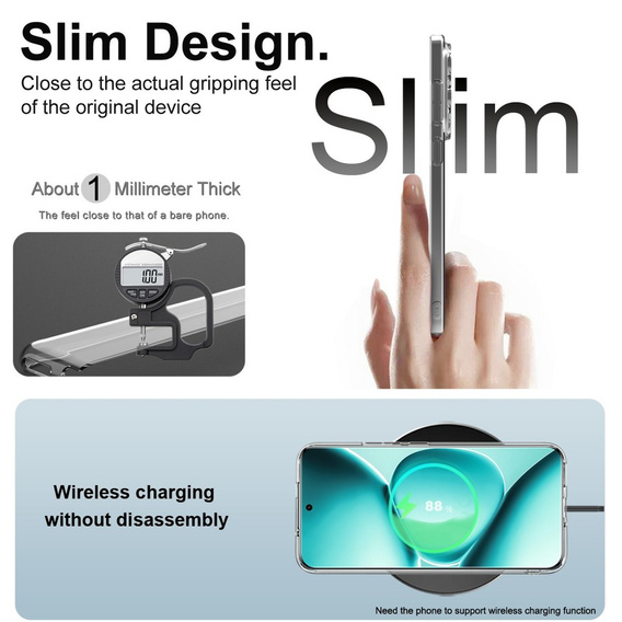 IMAK case for Xiaomi Redmi Note 15 Pro Plus 5G / Poco M8 Pro 5G, UX-5 Series, transparent