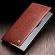 QIALINO Leather Wallet case with flap for Samsung Galaxy S24 Ultra
