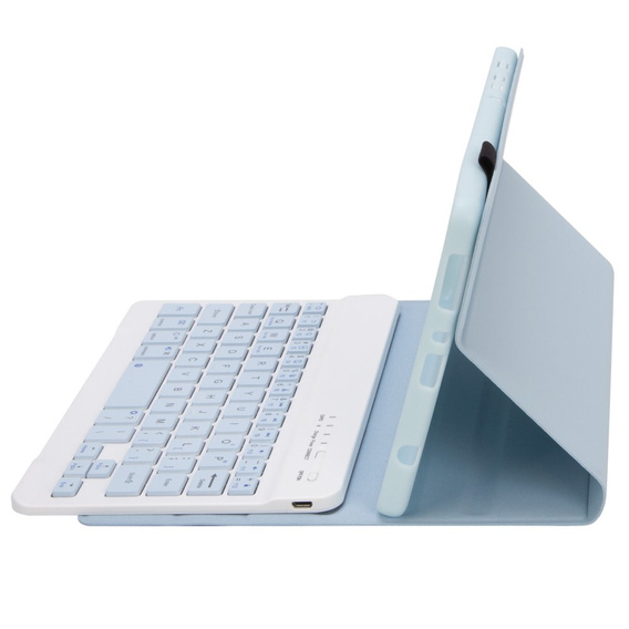 Case + keyboard Samsung Galaxy Tab A7 Lite 8.7 T220 / 225, blue