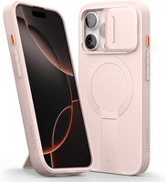 Case for iPhone 16 Pro, Suritch Shockproof, for MagSafe, pink