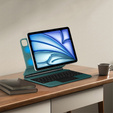 Keyboard Case for iPad Air 11" 2024, Magnetic Keyboard Touchpad, green