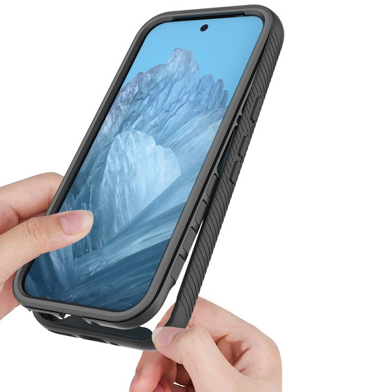 Case for Google Pixel 9 Pro XL, Shockproof, with screen film, for MagSafe, black