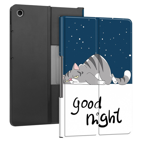 Case for Lenovo Tab Plus, Smartcase, cat
