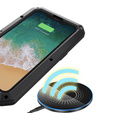 Case for iPhone 15, armoured, with integrated glass, black