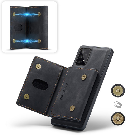 Case for Samsung Galaxy A53 5G, DG.MING 2in1, black