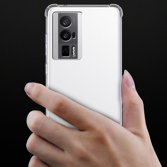 Case for Xiaomi Poco F5 Pro, Dropproof, transparent