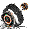 Protective frame with tempered glass for Apple Watch Ultra 1/2/3 49 mm
