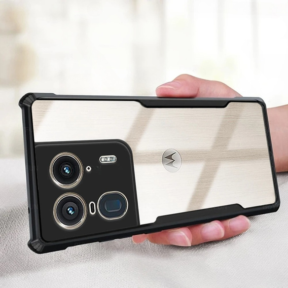 Case for Motorola Edge 50 Ultra, AntiDrop Hybrid, black