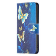 Flip case for Xiaomi Redmi Note 13 5G, Wallet, Butterflies blue