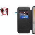 Flip case for Samsung Galaxy S24 FE, RFID Wallet MagSafe CamShield, black