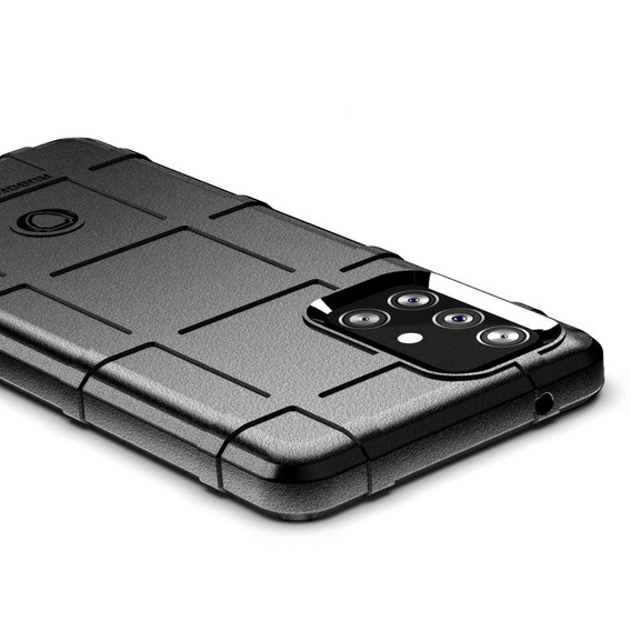 Case for Samsung Galaxy A72 5G, Rugged Shield, black