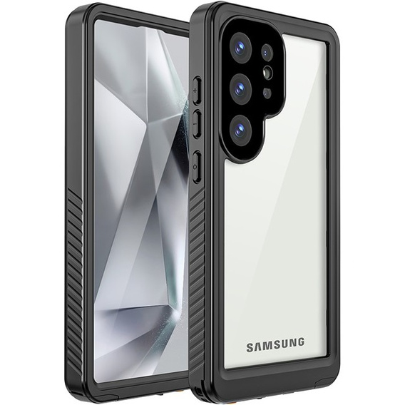 IP68 Waterproof Case for Samsung Galaxy S25 Ultra, black