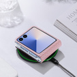 Case Dux Ducis for Samsung Galaxy Z Flip7 5G, Bril, pink