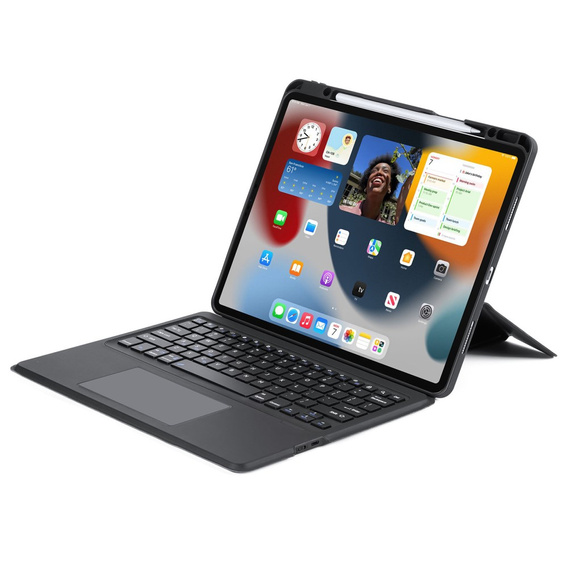 Keyboard case for Apple iPad Air 13" 6 gen. 2024 / iPad Pro 12.9 2020 / 2021 / 2022, Dux Ducis DK Series, black