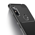 Case for Xiaomi Redmi Note 6 Pro, Carbon Gel, black