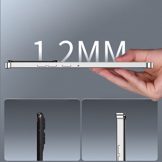 Camera Protection Case for Motorola Edge 50 Pro 5G, CamShield MagSafe, silver