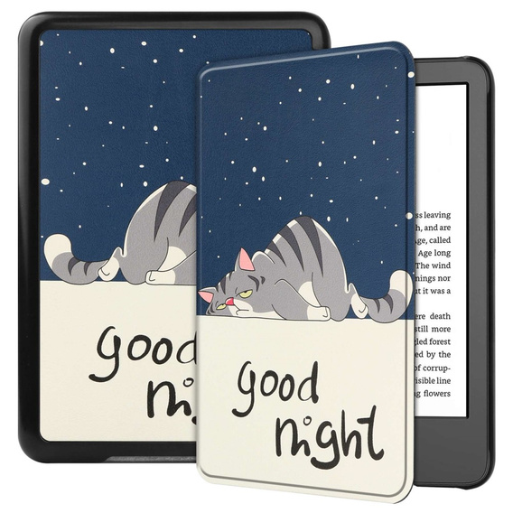 Case for Kindle 11, Smartcase, cat